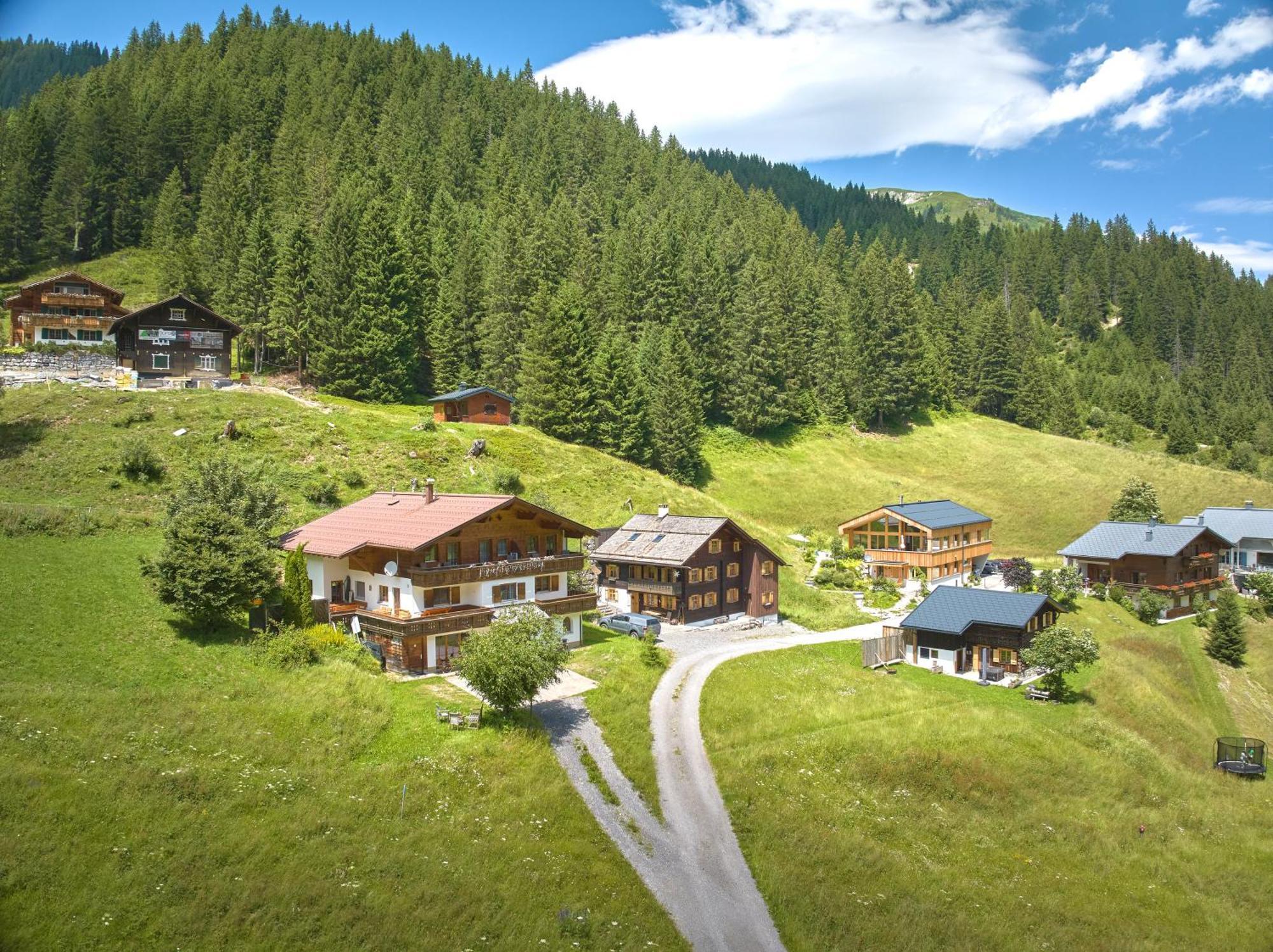 Haus Altana Apartment Gargellen Bagian luar foto