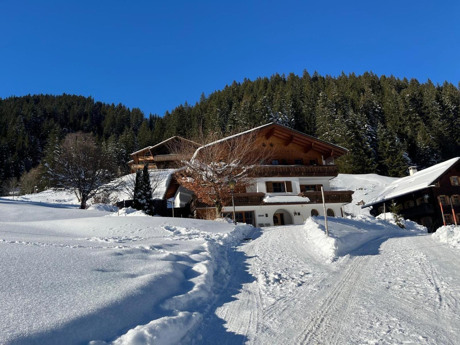 Haus Altana Apartment Gargellen Bagian luar foto