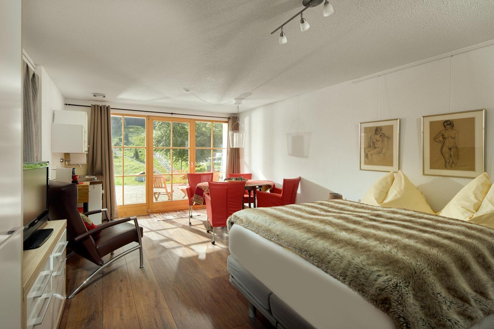 Haus Altana Apartment Gargellen Ruang foto