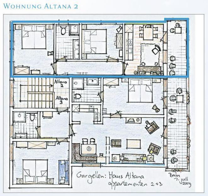 Haus Altana Apartment Gargellen Bagian luar foto